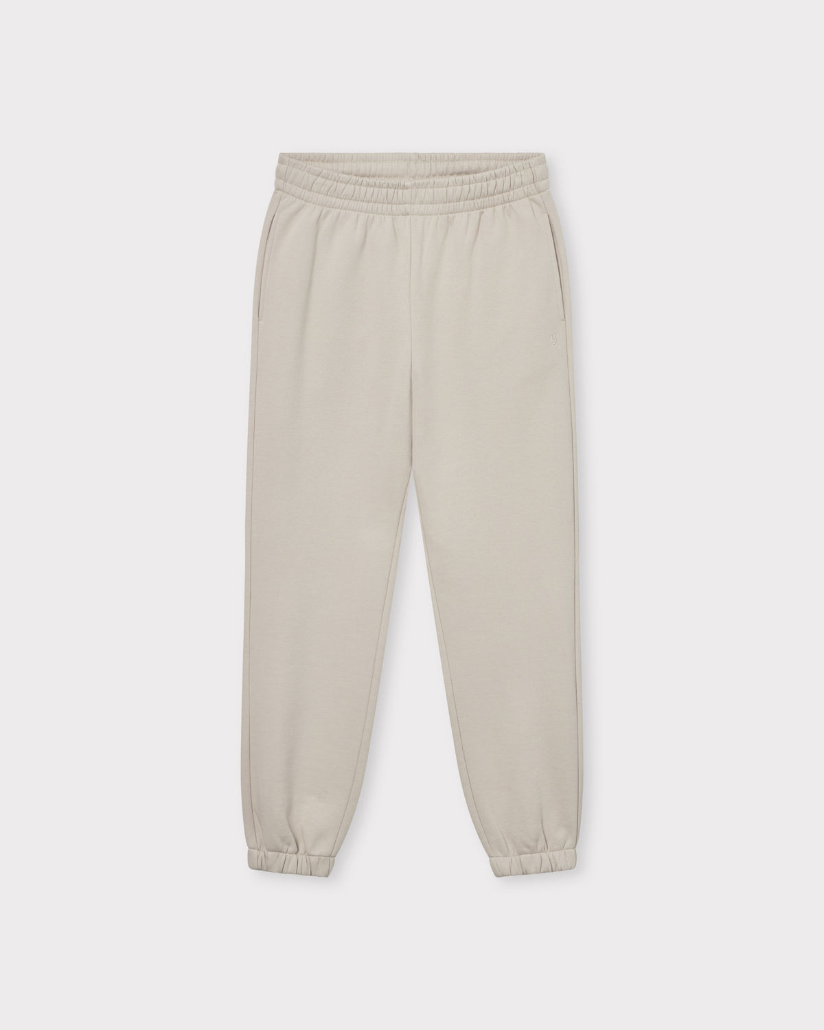 Beige Jogginghose 'Owen' mit elastischem Bund und Bündchen aus weichem Material