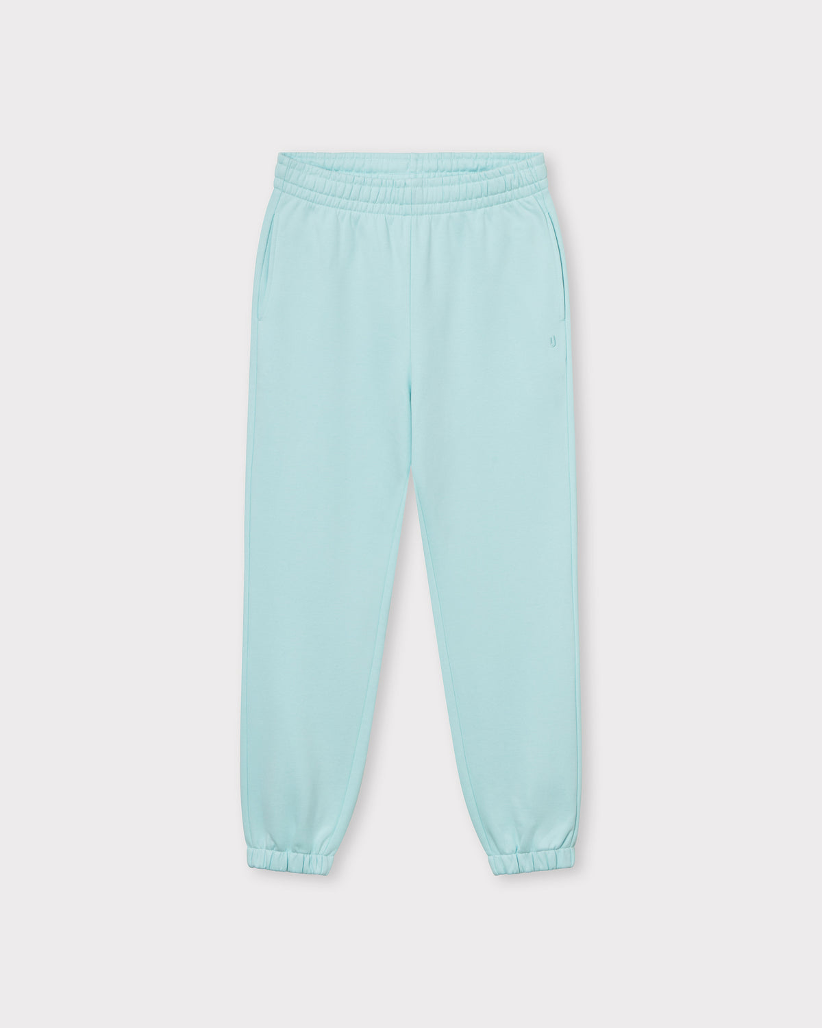 Eisblaue Jogginghose 'Owen' mit elastischem Bund und Bündchen