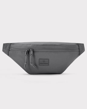 Johnny Urban Bauchtasche 'Erik Large' aus dunkelgrauem robustem Material mit Reißverschluss und Logo