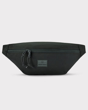 Dunkelgrüne Johnny Urban Bauchtasche 'Erik Large' aus robustem Material mit Reißverschluss und Logo vorne