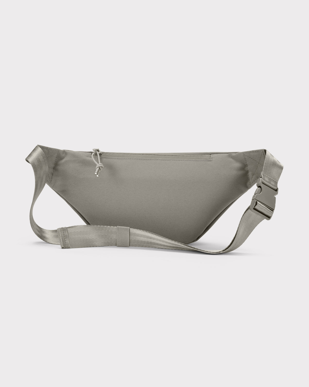 Große Bauchtasche 'Erik Large' in desert grey mit verstellbarem Gurt und Reißverschlussfach