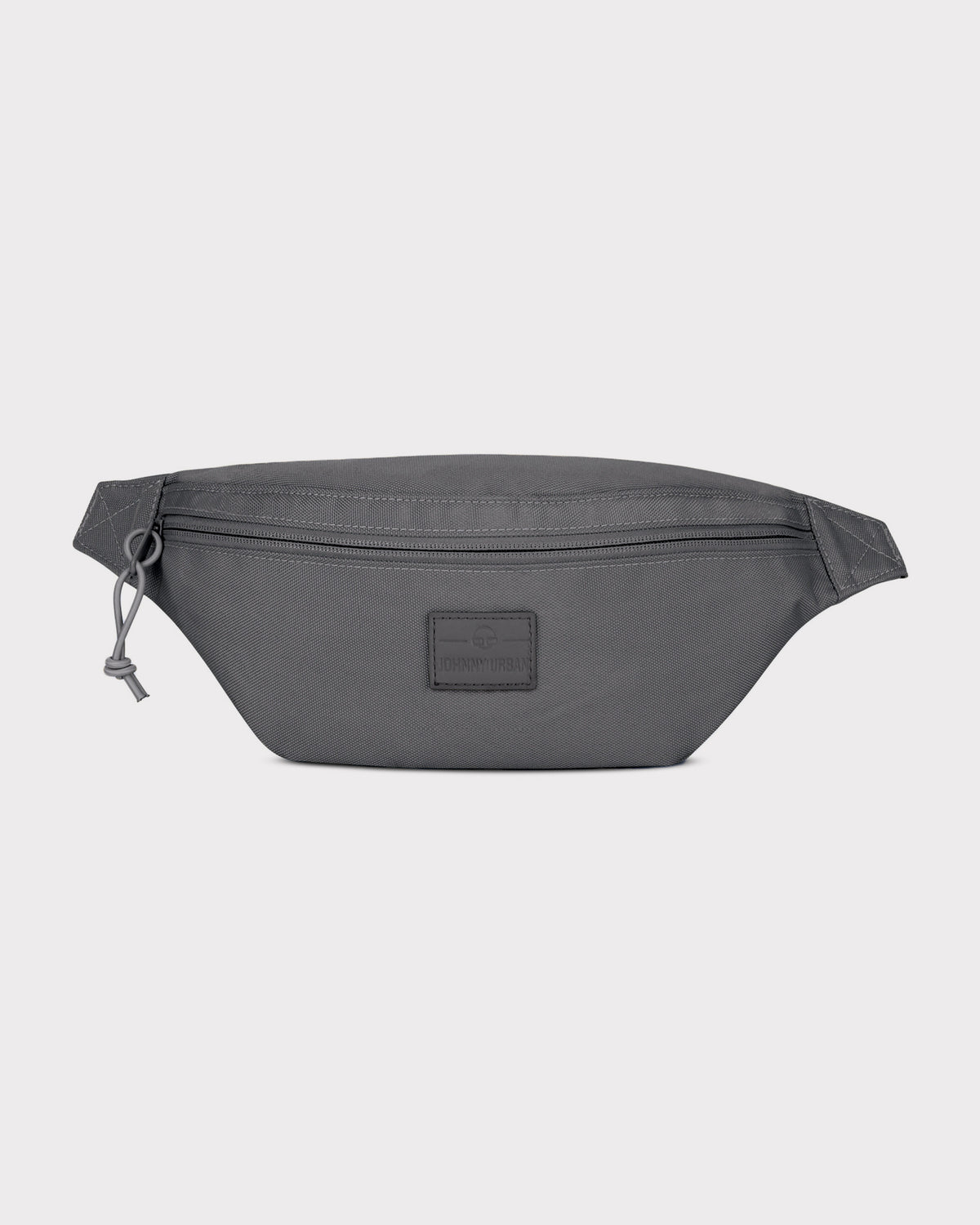 Dunkelgraue Johnny Urban Bauchtasche 'Erik Small' aus robustem Material mit Reißverschluss vorne