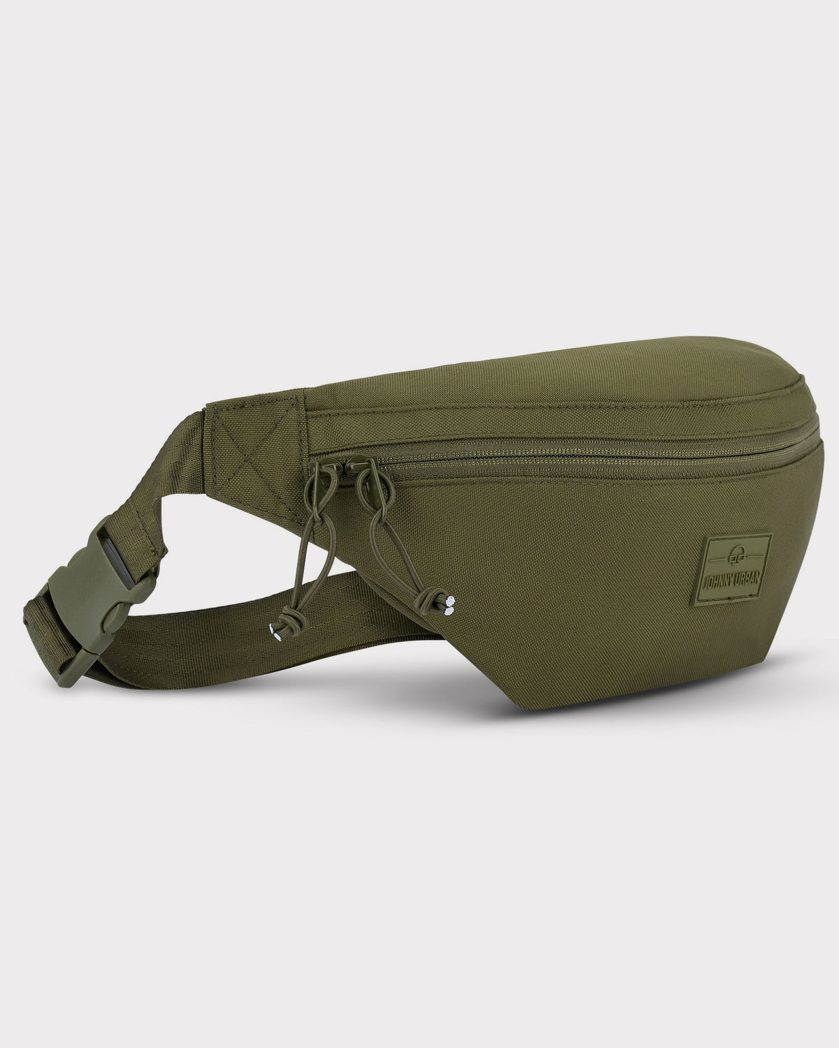 Johnny Urban Bauchtasche "Erik Large" in Olivgrün mit Reißverschluss und verstellbarem Gurt