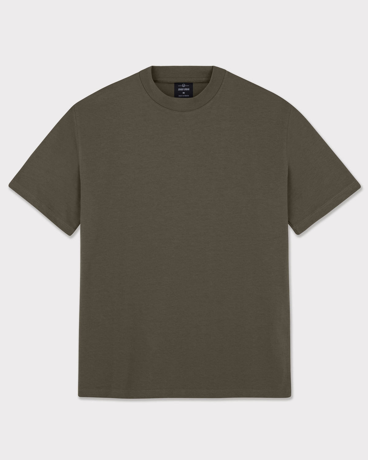 Unisex Johnny Urban T-Shirt 'Sammy' in olivgrün, oversized Passform, Rundhalsausschnitt