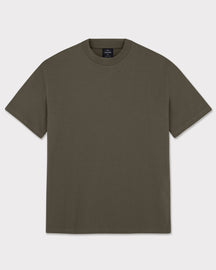 Unisex Johnny Urban T-Shirt 'Sammy' in olivgrün, oversized Passform, Rundhalsausschnitt