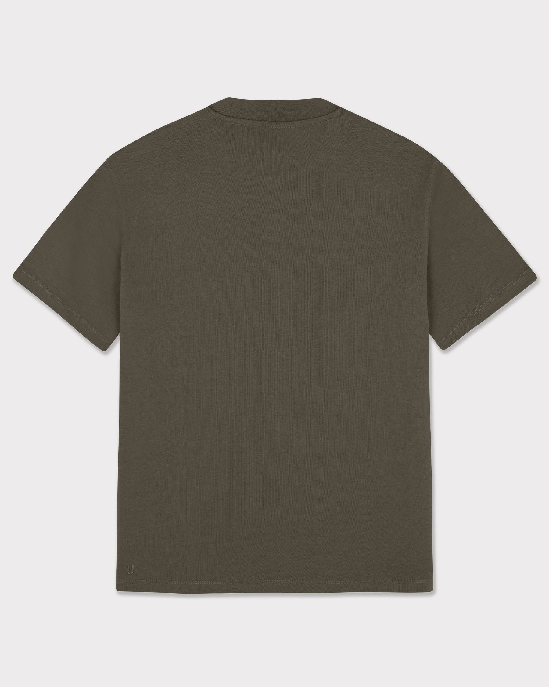 Olivegrünes, oversized T-Shirt 'Sammy' von Johnny Urban mit kurzer Arm und Rundhalsausschnitt
