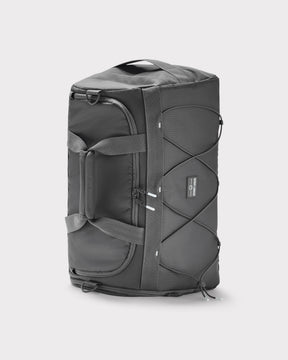 Duffle Bag 'Shawn Medium' von Johnny Urban in grau mit seitlichem Reißverschluss und elastischem Schnürsystem