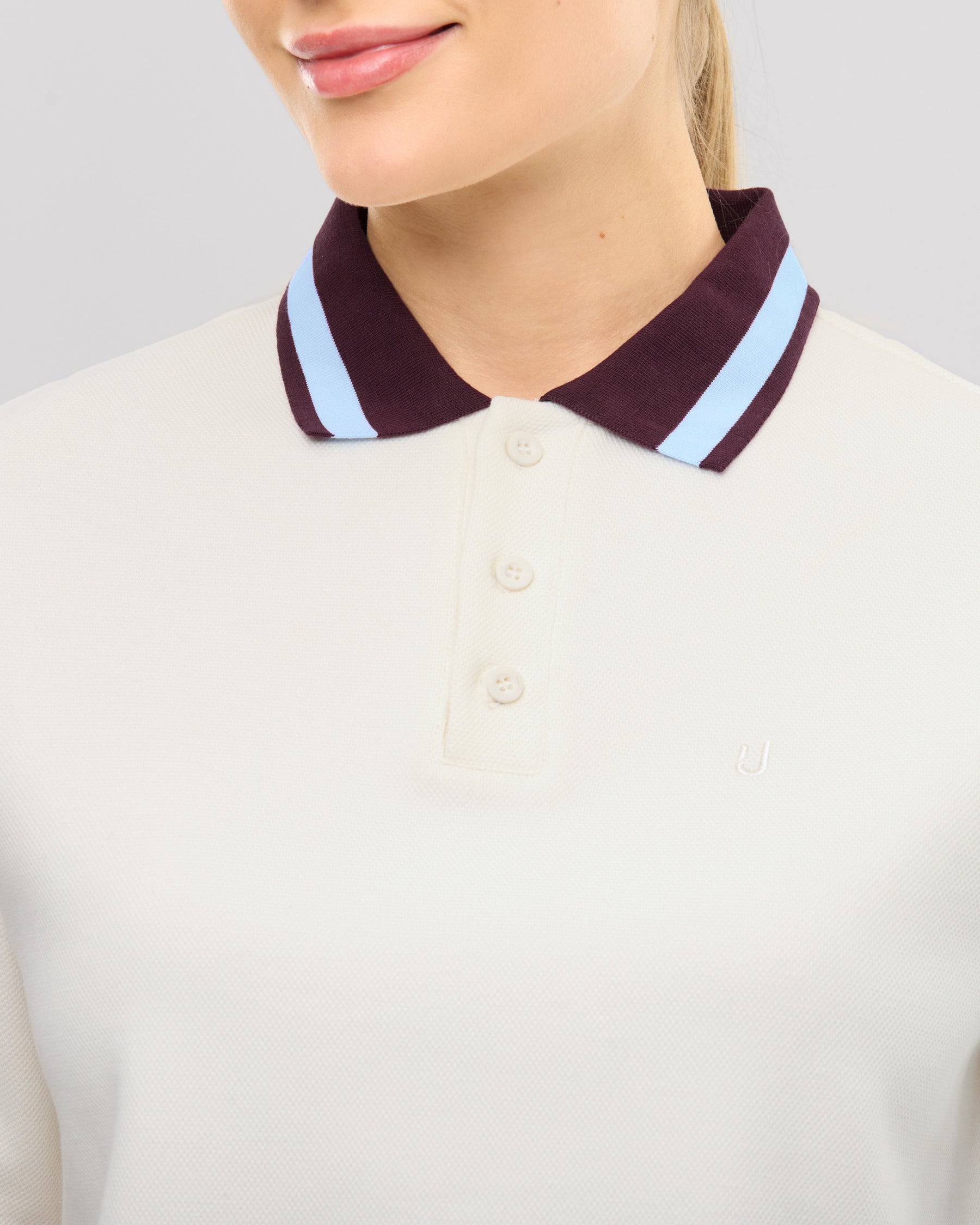 Cropped Poloshirt "Abbie"