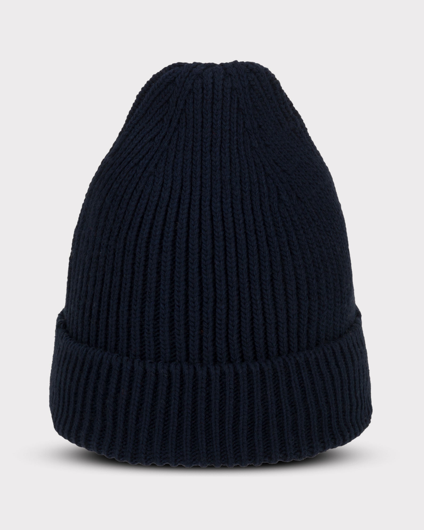 Strickmütze 'Billie' von Johnny Urban, dunkelblau mit Umschlag