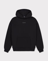 Oversized Hoodie 'Cody' von Johnny Urban in Schwarz mit kleiner Aufschrift