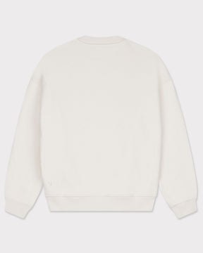 Oversized Crewneck 'Carter' von Johnny Urban in cremeweiß, Rückansicht, lange Ärmel, schlichter Schnitt