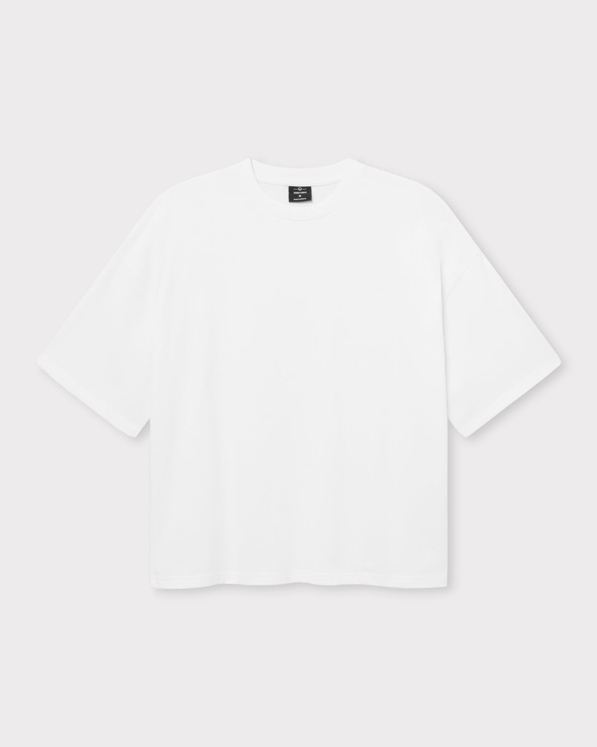Weiße Oversize-T-Shirt 'Vic' von Johnny Urban mit kurzem Arm und Rundhalsausschnitt