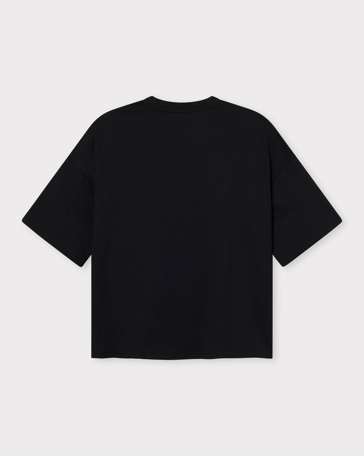 Schwarzes Oversize T-Shirt 'Vic' von Johnny Urban mit kurzem Rundhalsausschnitt