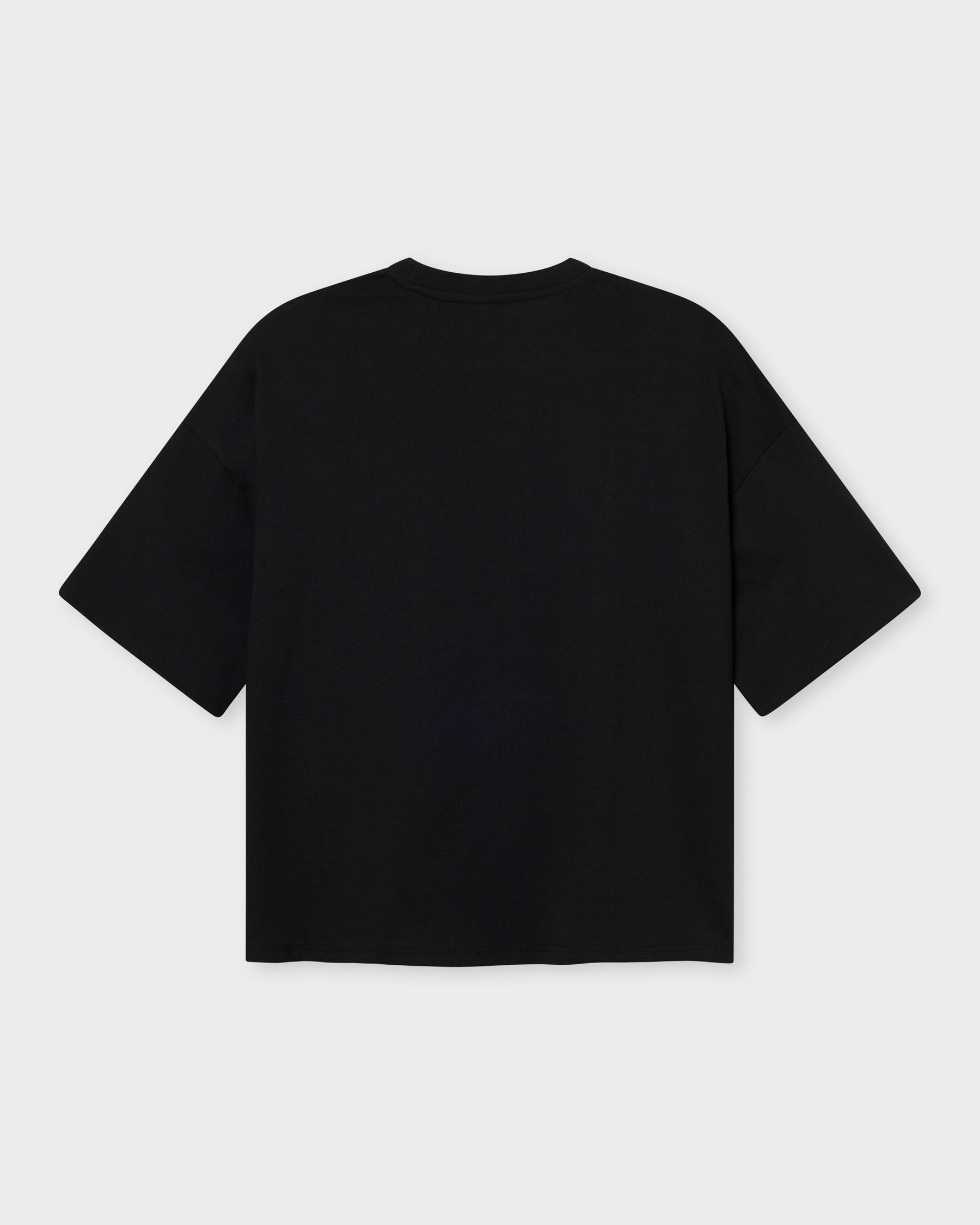 Schwarzes Oversize T-Shirt 'Vic' von Johnny Urban mit kurzem Rundhalsausschnitt