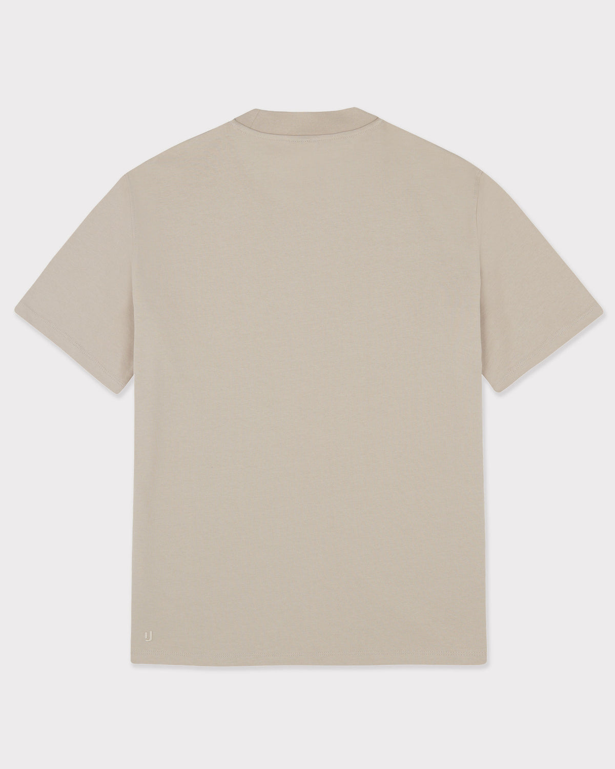 Beige oversized T-Shirt 'Sammy' von Johnny Urban, Rückansicht, schlichtes Design aus Baumwolle