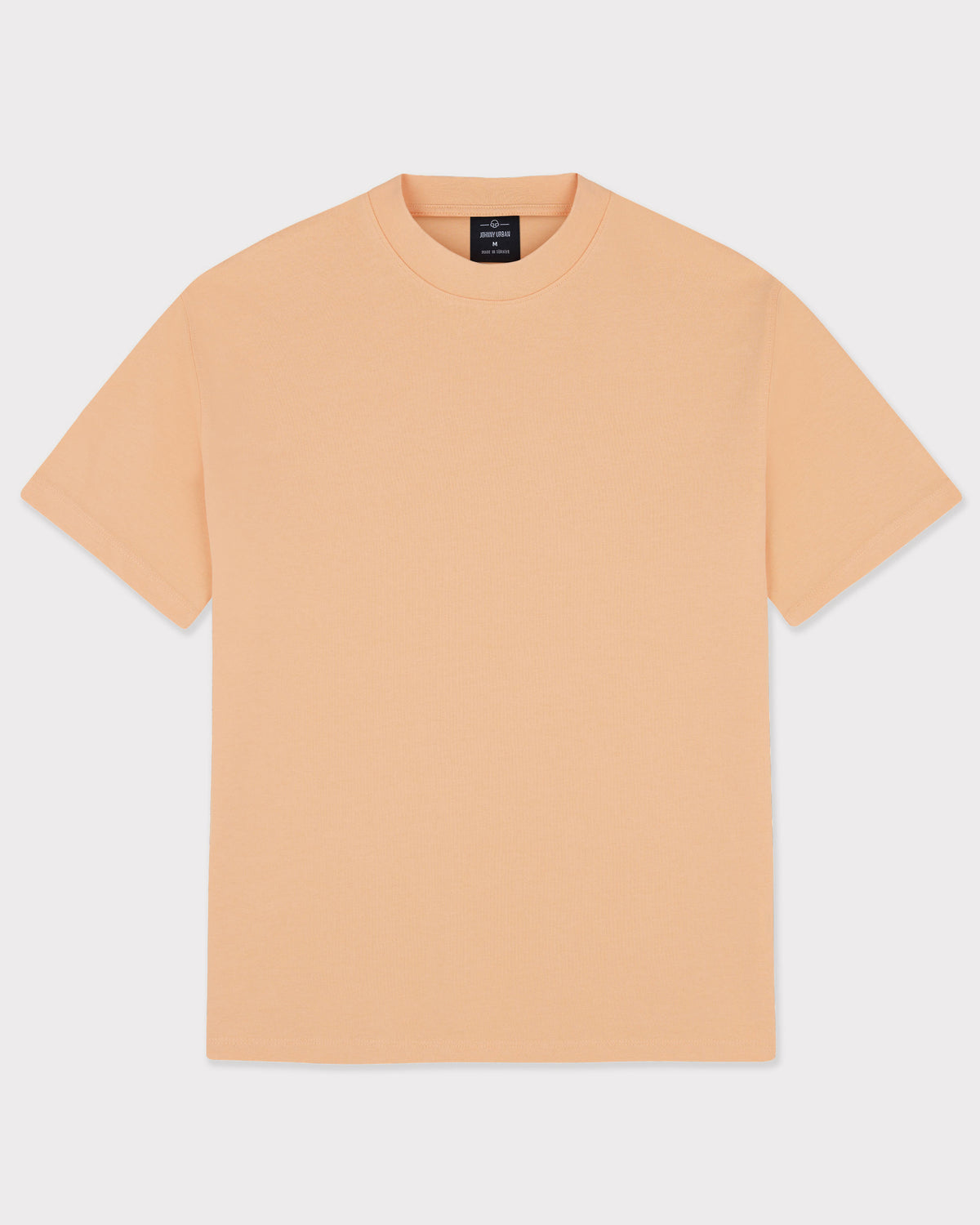 Johnny Urban T-Shirt 'Sammy' oversized in pfirsichfarbenem Baumwollmaterial