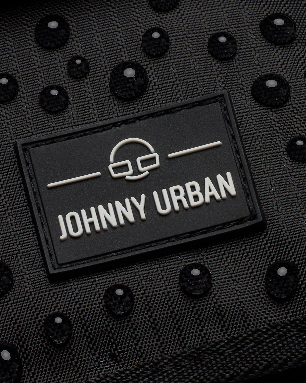 Wasserabweisendes schwarzes Portemonnaie 'Troy' von Johnny Urban mit Markenlogo