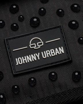 Wasserabweisendes schwarzes Portemonnaie 'Troy' von Johnny Urban mit Markenlogo
