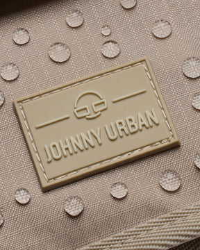 Beiges wasserabweisendes Material mit Johnny Urban Logo auf Portemonnaie ‚Troy‘