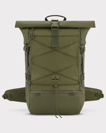 Oliver Johnny Urban Reiserucksack 'Allen XL Travel' mit Rolltop, elastischem Frontgummi und Hüftgurten