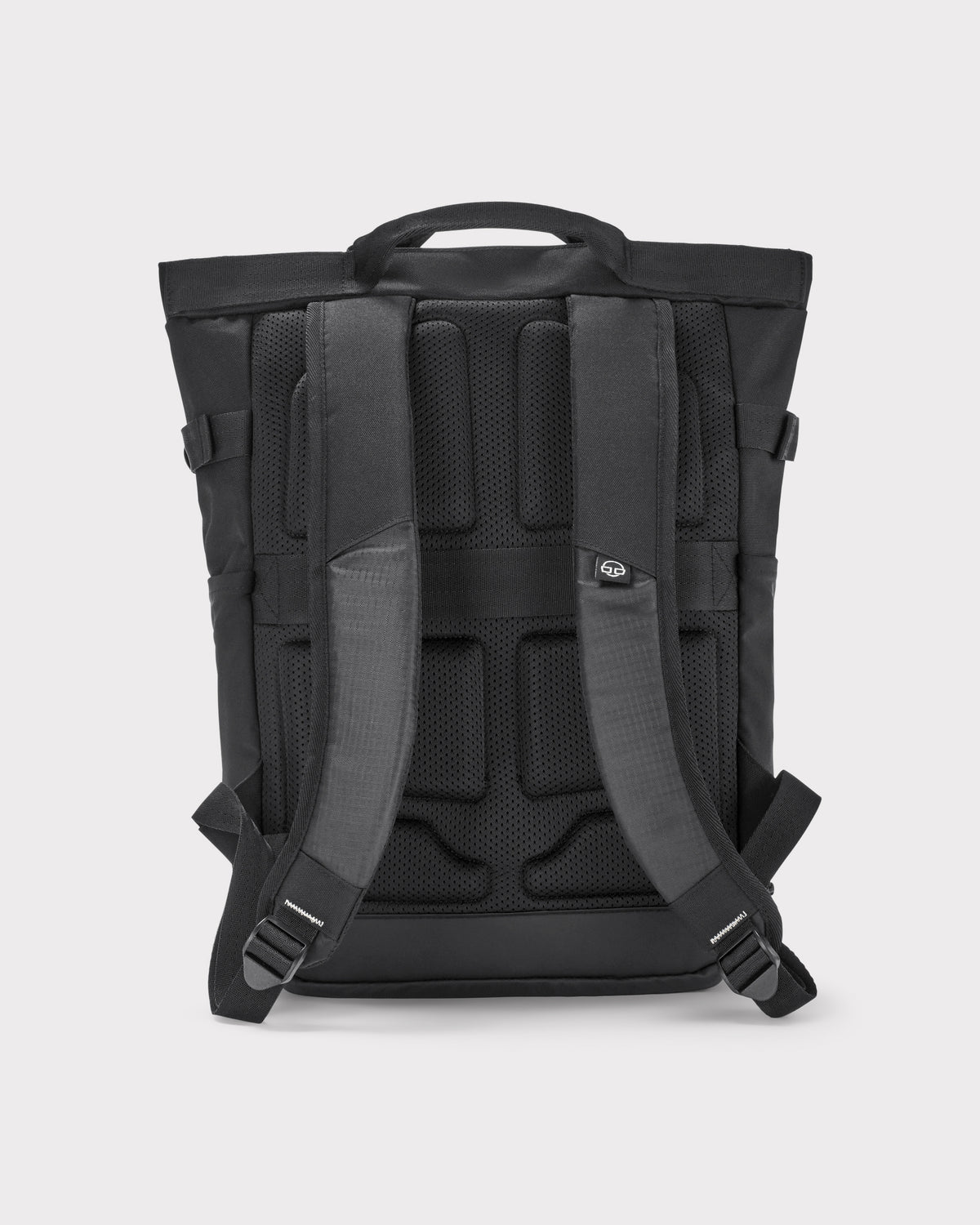 Rucksack ‚Harper‘ von Johnny Urban, schwarze ergonomische Rückseite mit gepolsterten Trägern und Rückenteil