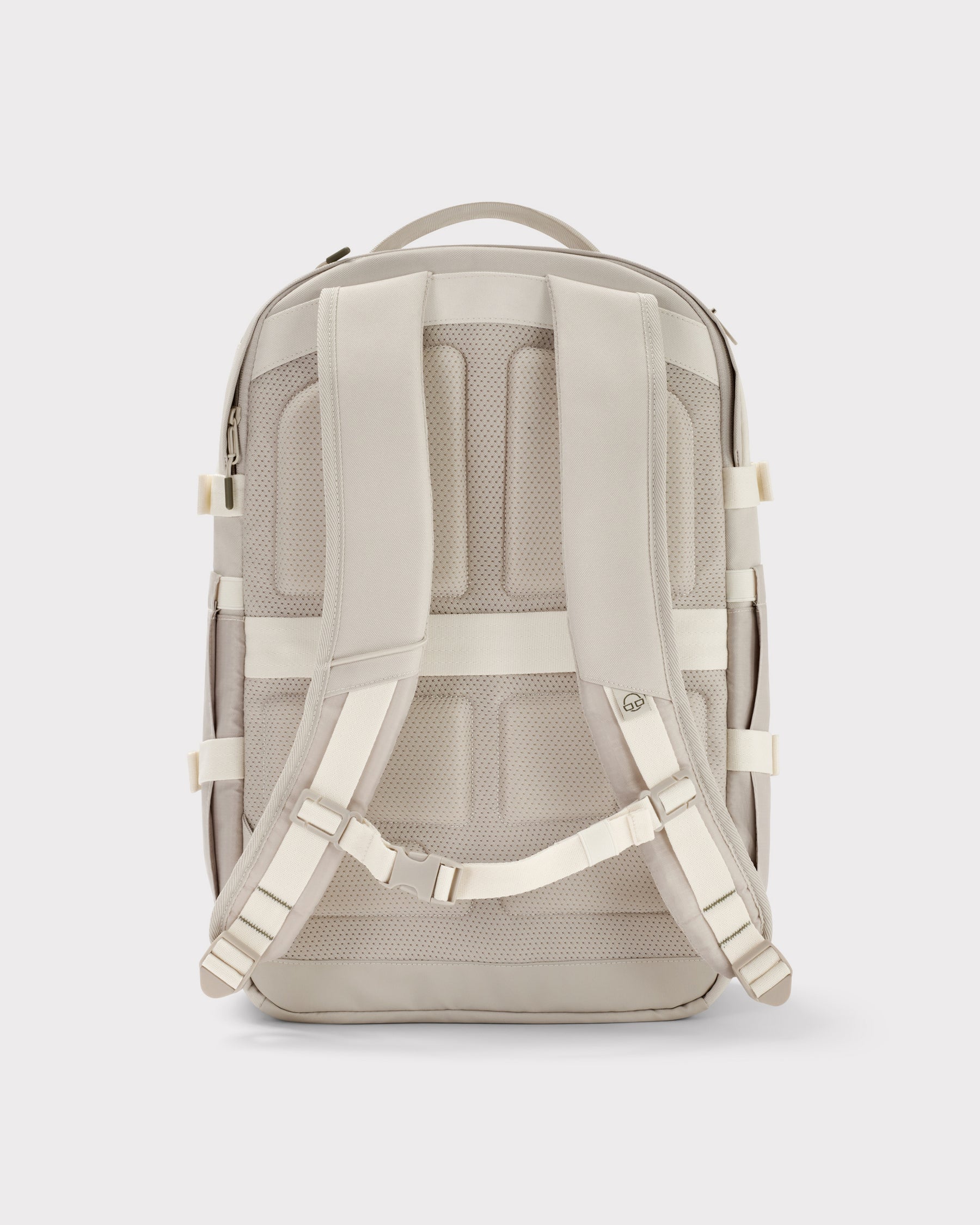 Beiger ergonomischer Rucksack 'Jack' mit gepolsterten Rücken- und Schultergurten