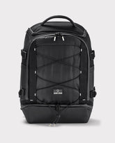 Schwarzer Rucksack 'Jack' von Johnny Urban mit elastischem Frontband und mehreren Fächern