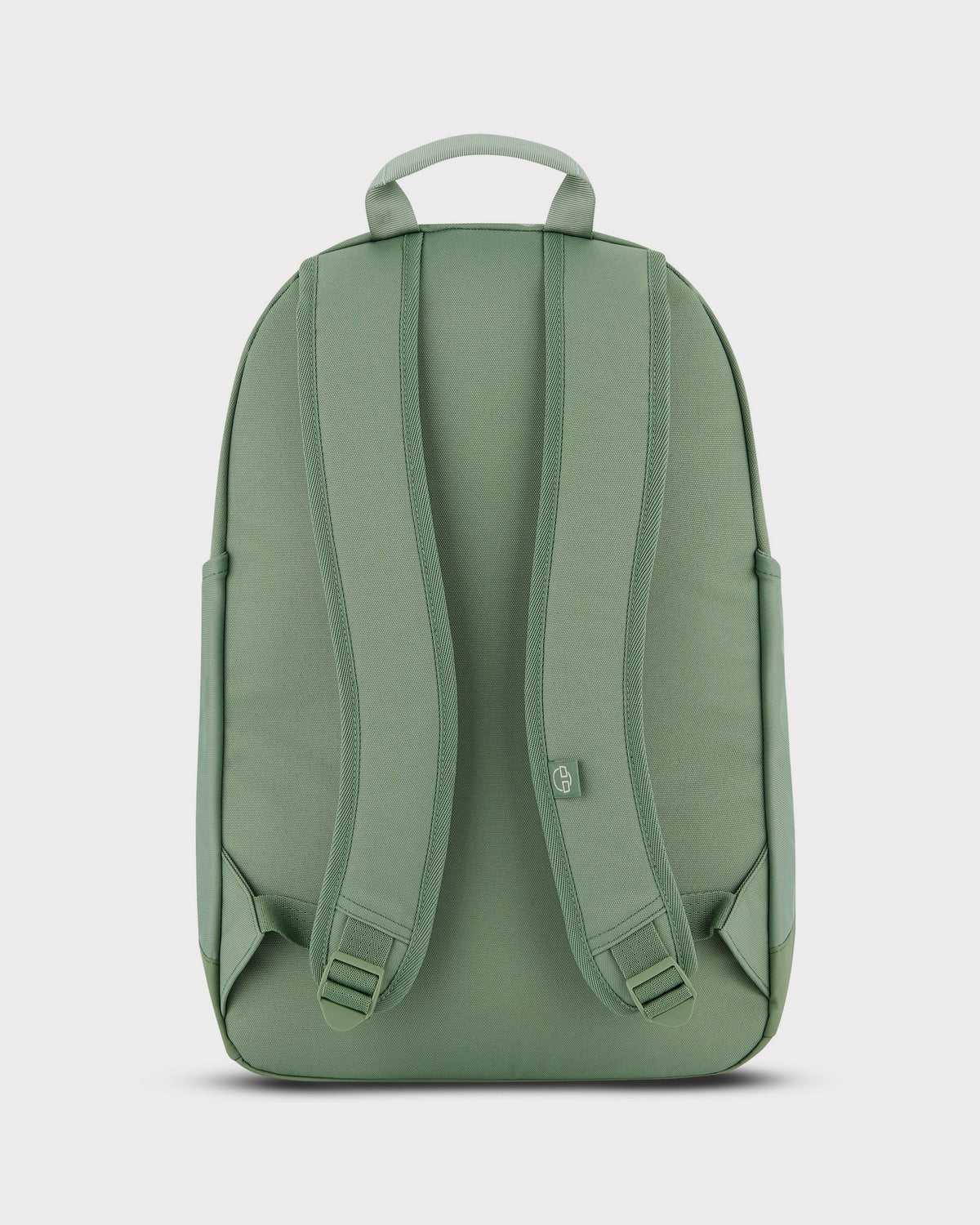 Grüner Rucksack 'Neo' von Johnny Urban mit gepolsterten Schulterriemen und Trageschlaufe