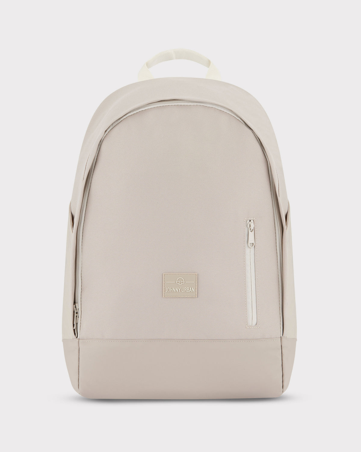 Beiger Johnny Urban Rucksack 'Neo' mit kleinem Reißverschlussfach vorne