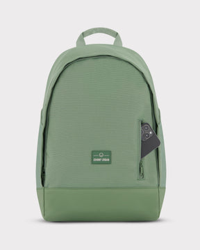 Grüner Johnny Urban Rucksack 'Neo' mit Fronttasche und Smartphone-Steckfach