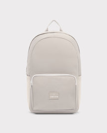 Ergonomischer Sandfarbener Schulrucksack "Mo" von Johnny Urban mit Fronttasche