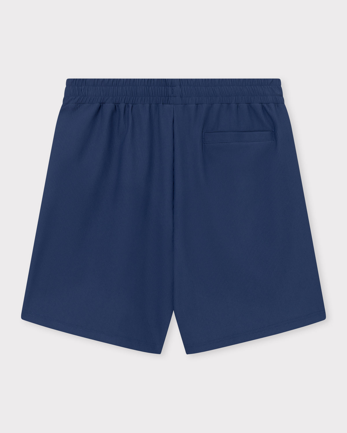 Herren-Shorts 'Mason' in marineblau mit elastischem Bund und einer Gesäßtasche