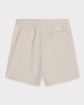 Herren-Shorts 'Mason' in Sandfarbe mit elastischem Bund und einer hinteren Tasche