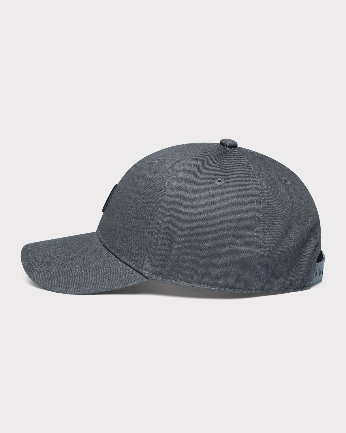 Anthrazit-schwarze Snapback-Cap 'Jason' mit verstellbarem Verschluss hinten