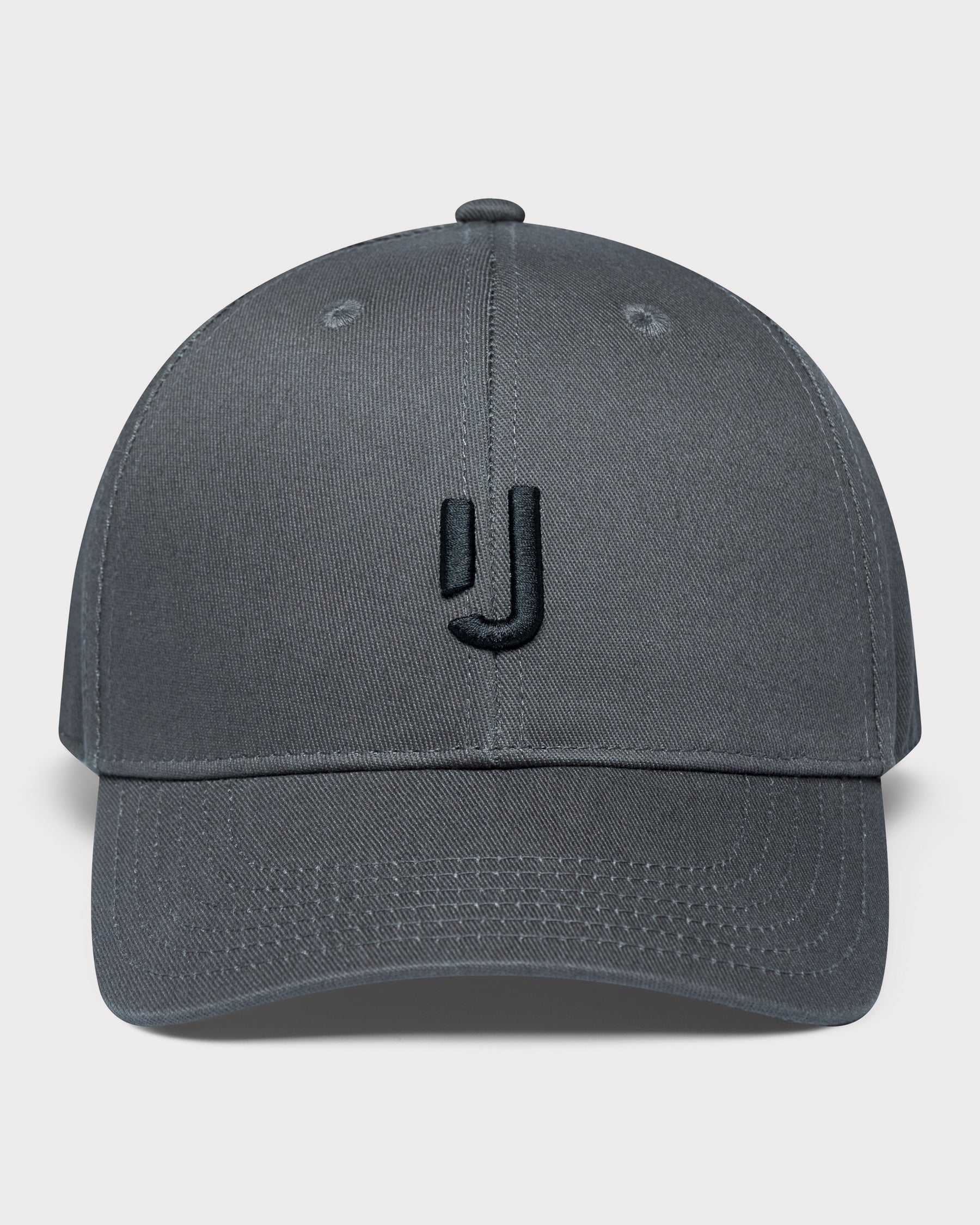 Anthrazitfarbene Snapback-Cap 'Jason' von Johnny Urban mit schwarzem Logo