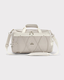Beige Duffle Bag 'Shawn Medium' von Johnny Urban mit Tragegriff und verstellbarem Schultergurt