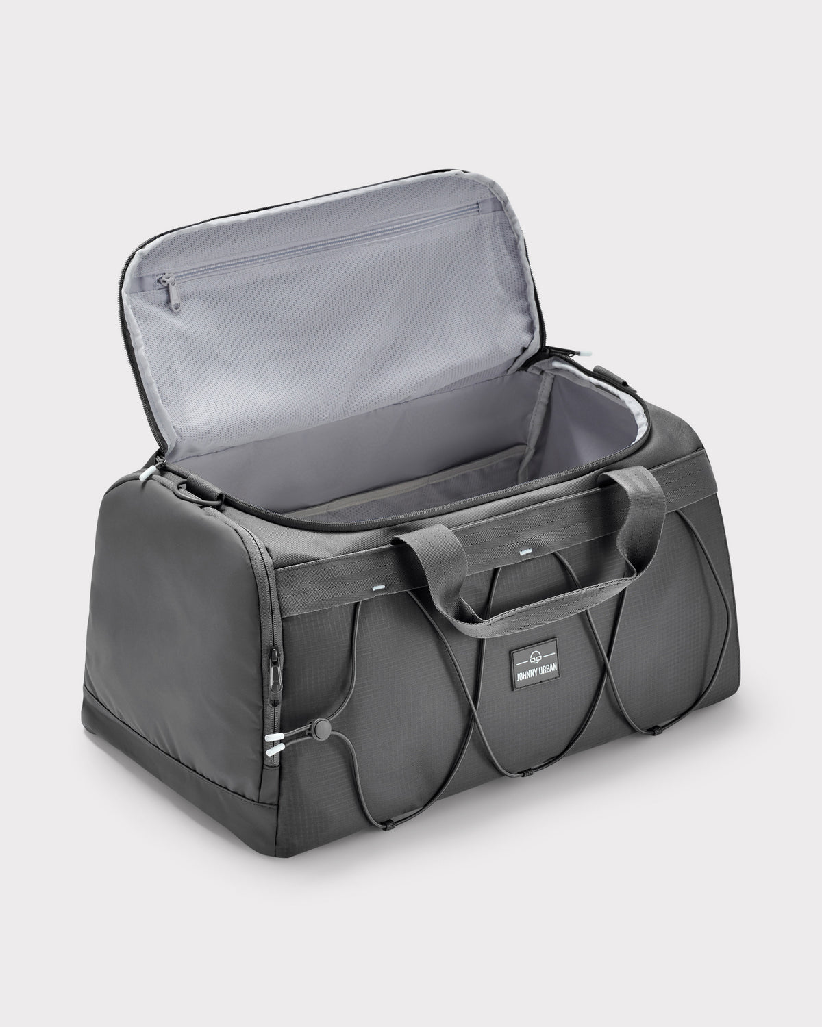 Duffle Bag 'Shawn Medium' von Johnny Urban in dunkelgrau mit offenem Hauptfach und Innenfach mit Reißverschluss