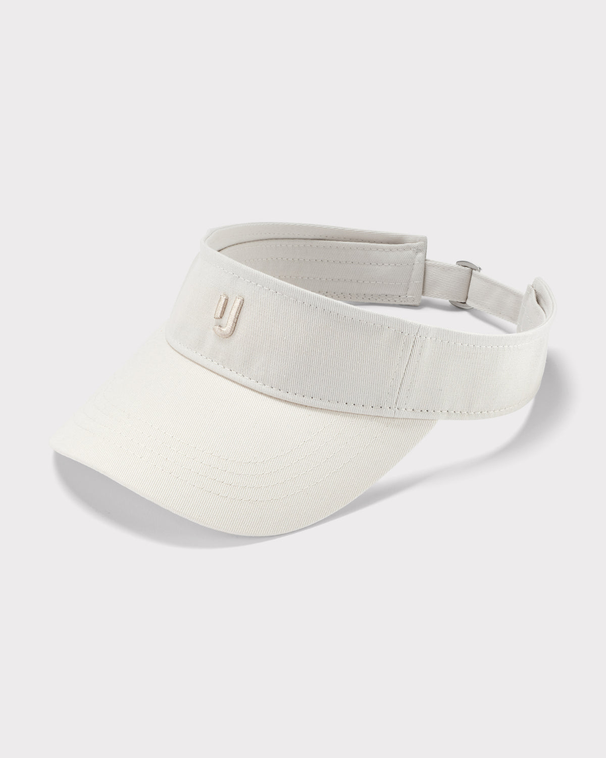 Johnny Urban Sonnenblende 'Terry' in Creme mit verstellbarem Riemen und kleinem Markenlogo