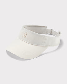 Johnny Urban Sonnenblende 'Terry' in Creme mit verstellbarem Riemen und kleinem Markenlogo