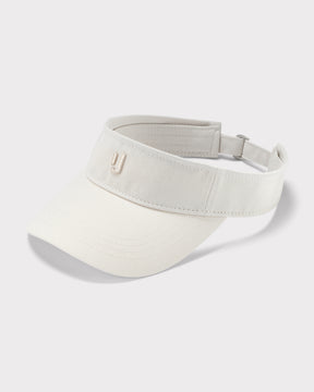 Johnny Urban Sonnenblende 'Terry' in Creme mit verstellbarem Riemen und kleinem Markenlogo