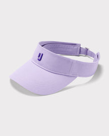 Lila Sonnenblende "Terry" mit verstellbarem Rücken und gesticktem 'JJ'-Logo