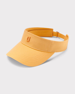 Pfirsichfarbener Sun Visor 'Terry' mit verstellbarem Riemen und eingeprägtem Johnny Urban Logo