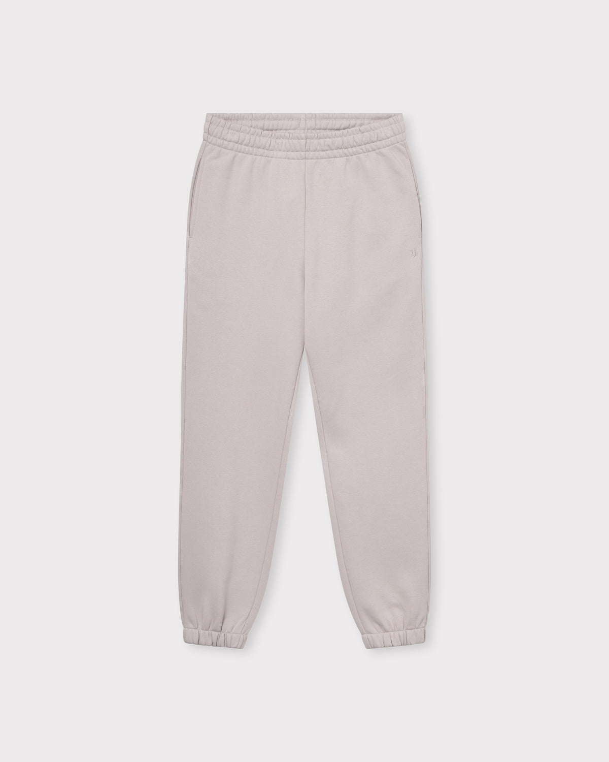 Unisex-Jogginghose 'Owen' in hellgrau mit elastischem Bund und Bündchen