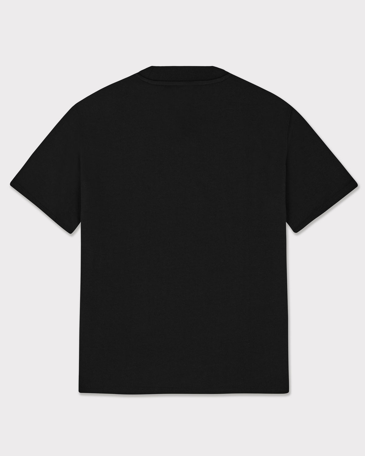 Schwarzes T-Shirt Sammy Johnny Urban für Damen, Rückseite glatt ohne Druck
