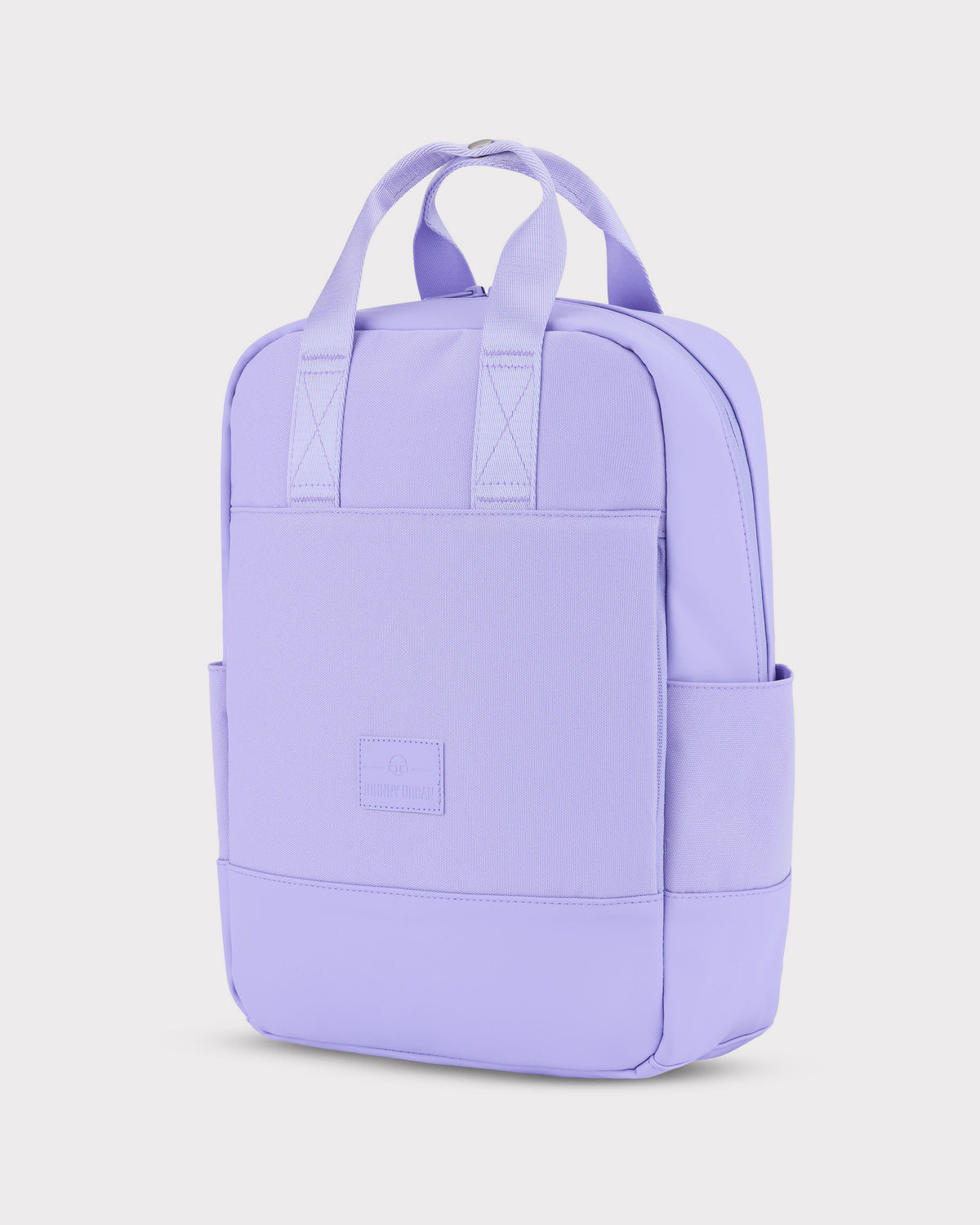 Johnny Urban Rucksack 'Jona Medium' in flieder-lila, mittlere Größe, rechteckige Form, zwei Tragegriffe oben