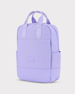Johnny Urban Rucksack 'Jona Medium' in flieder-lila, mittlere Größe, rechteckige Form, zwei Tragegriffe oben