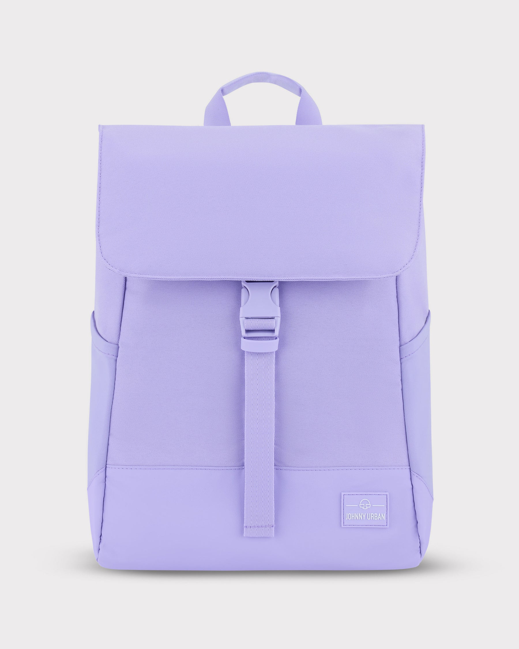 Fliederfarbener Johnny Urban Tagesrucksack 'Mika' mit Klappe und Verschluss