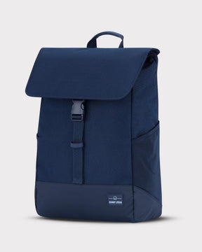 Blauer Tagesrucksack 'Mika' von Johnny Urban mit Klappe und Schnallenverschluss