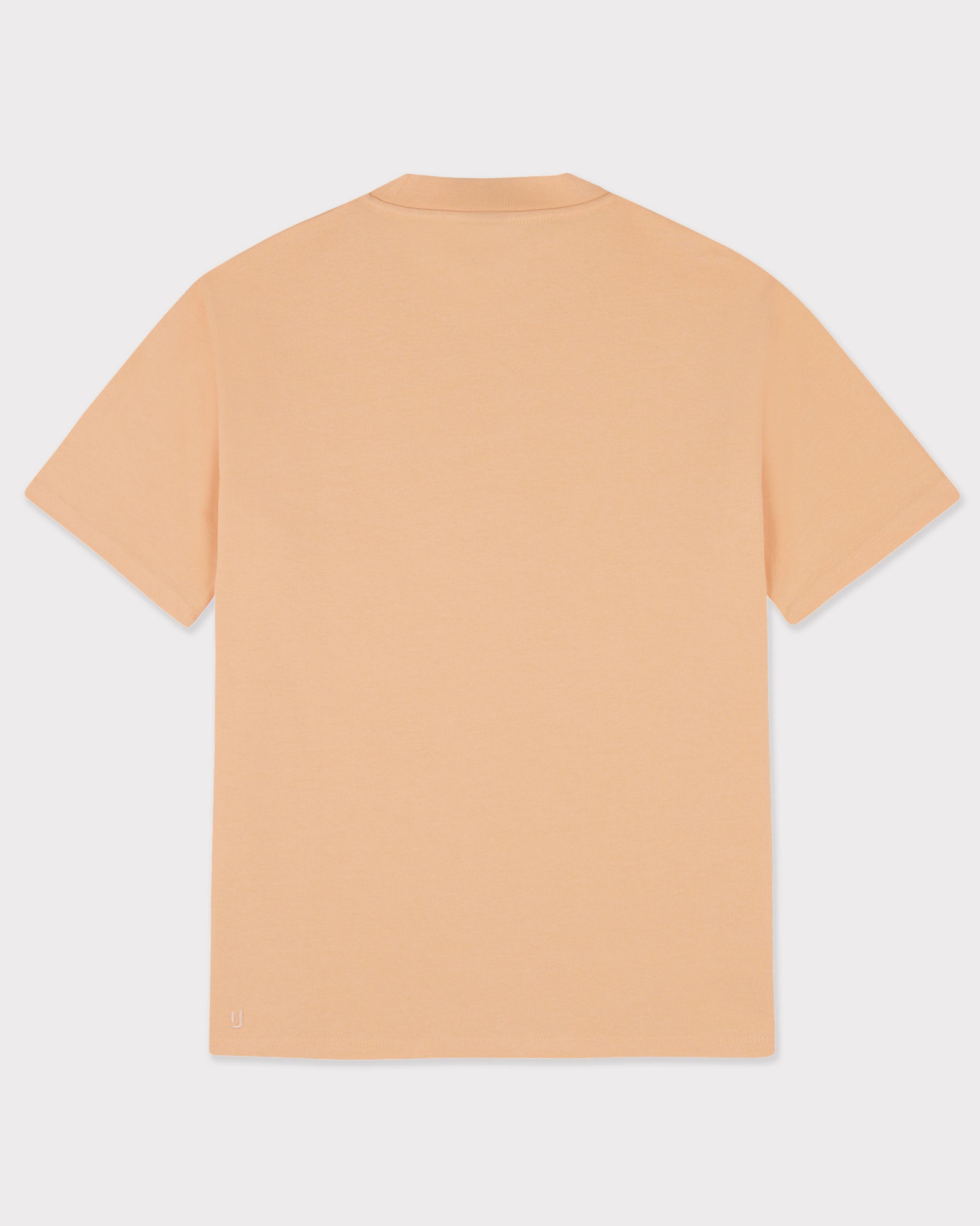 Unisex-Oversized-T-Shirt 'Sammy' von Johnny Urban in pfirsichfarben, Rückseite