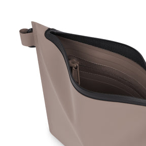 Beige Dry Bag 'Alfie' mit Reißverschluss und Innenfach